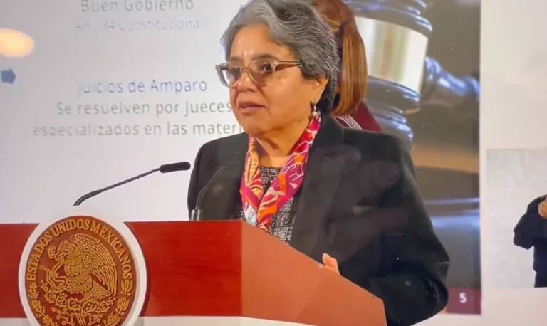 Raquel Buenrostro, titular de la SFP.