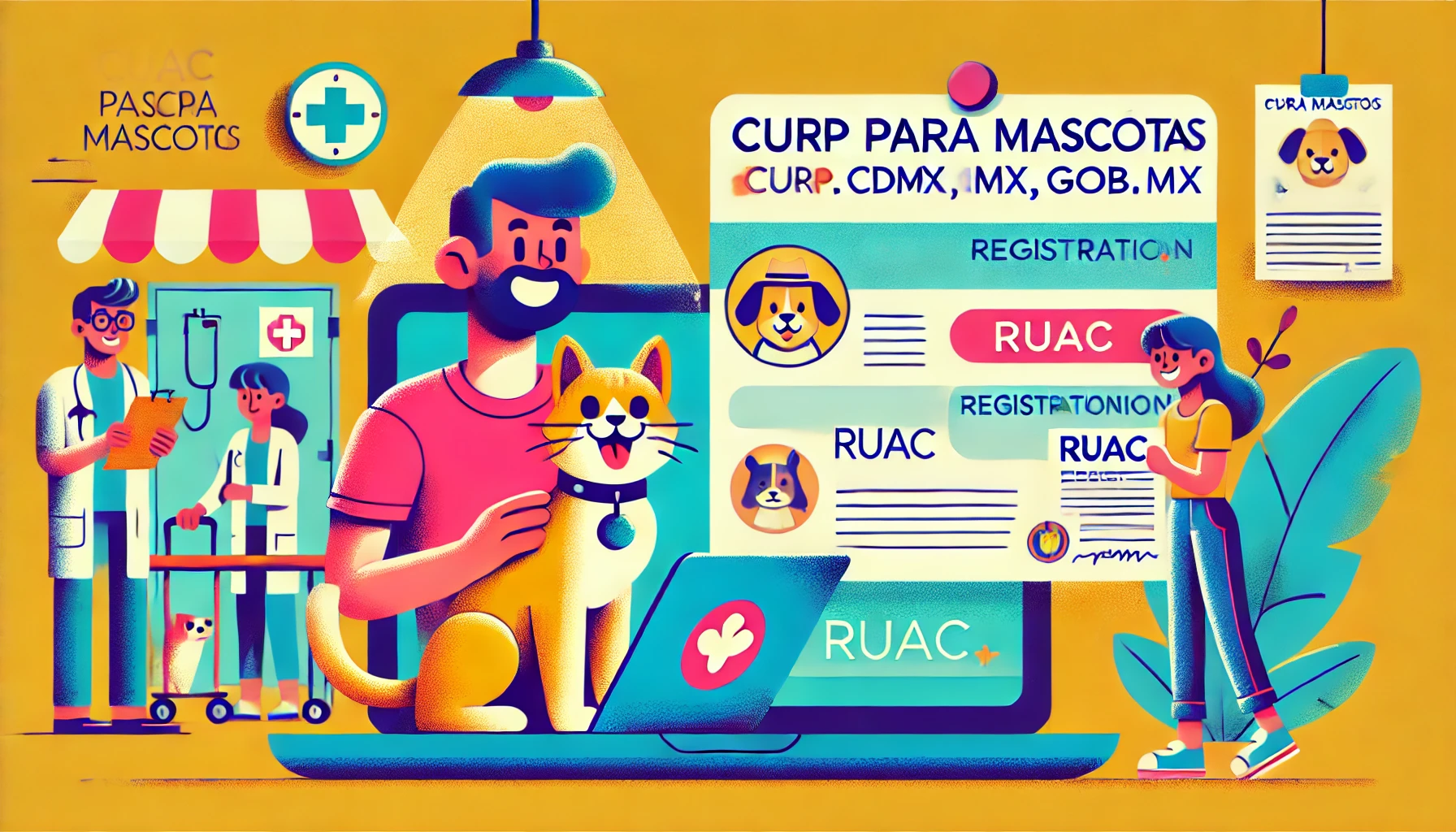 CURP para mascotas en la CDMX.