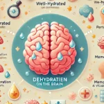 Deshidratación y efectos en el cerebro.