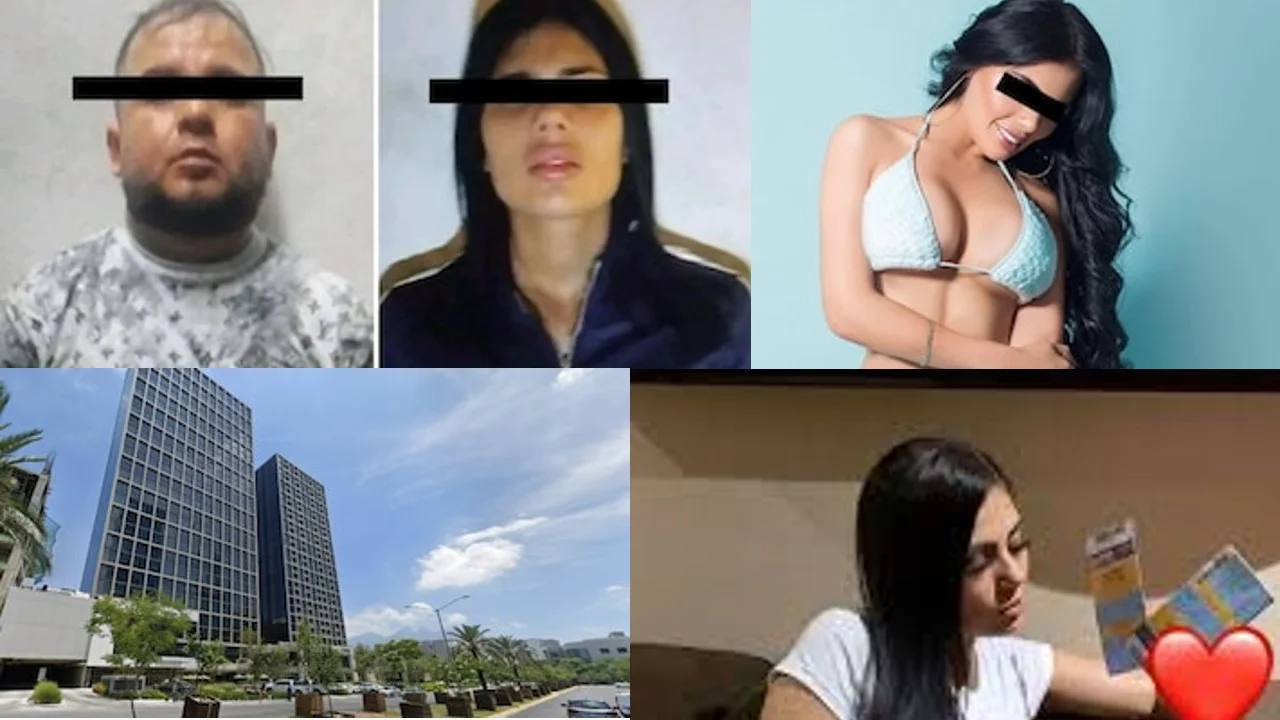 El Mako y la conductora Giselle Sampayo.