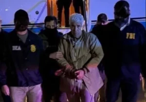 Rafael Caro Quintero al llegar a Estados Unidos.
