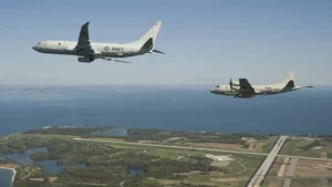 P-8 Poseidon de la Marina de Estados Unidos, equipado con un avanzado sistema de radar.