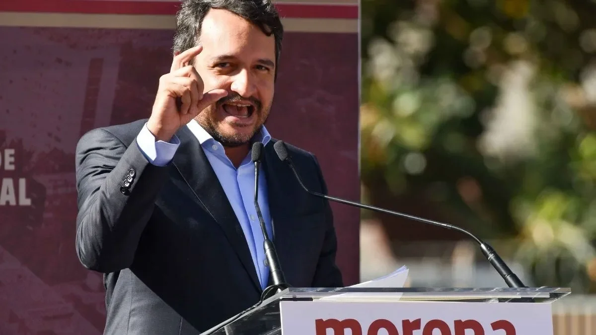 Andy López Beltrán, líder de Morena, el partido que evade más al fisco.