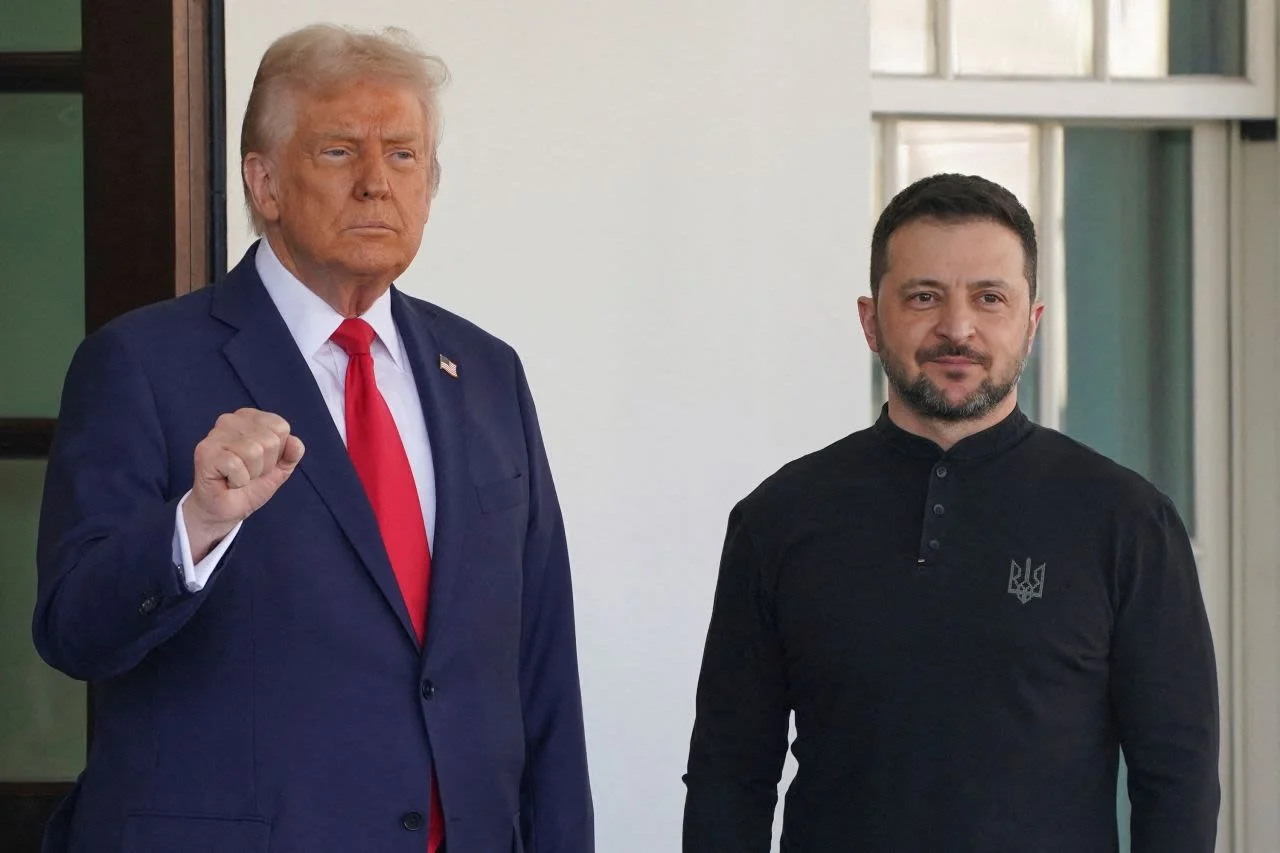 Donald Trump y Vladimir Zelensky.