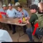 El Barbas durante la reunión.