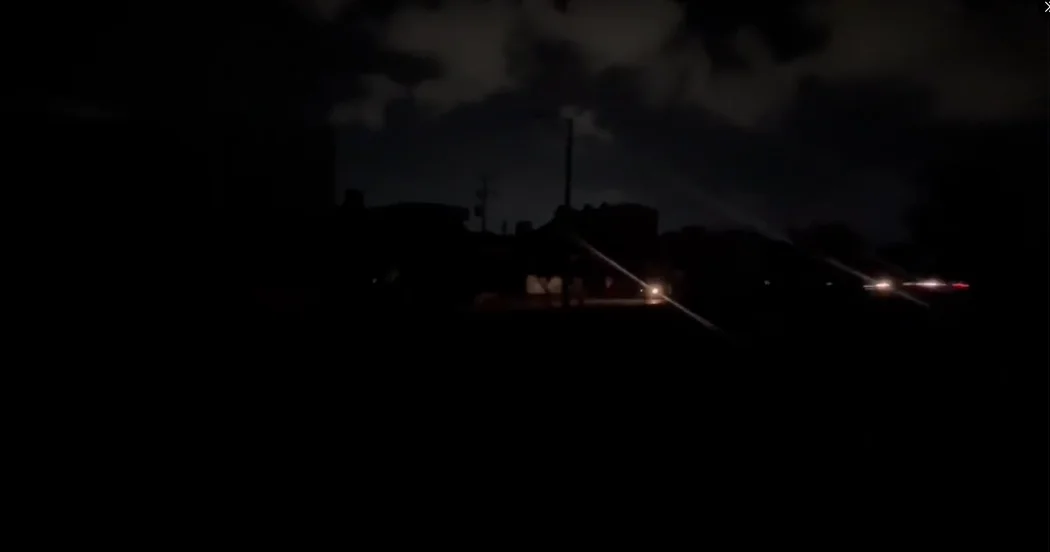 Ocho horas duró el apagón en el sureste mexicano.