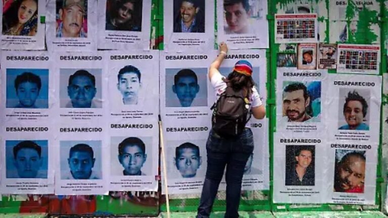 Personas desaparecidas.