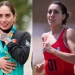 Tamara Vega y Mariana Arceo, pentatletas.