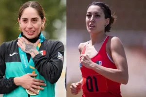 Tamara Vega y Mariana Arceo, pentatletas.