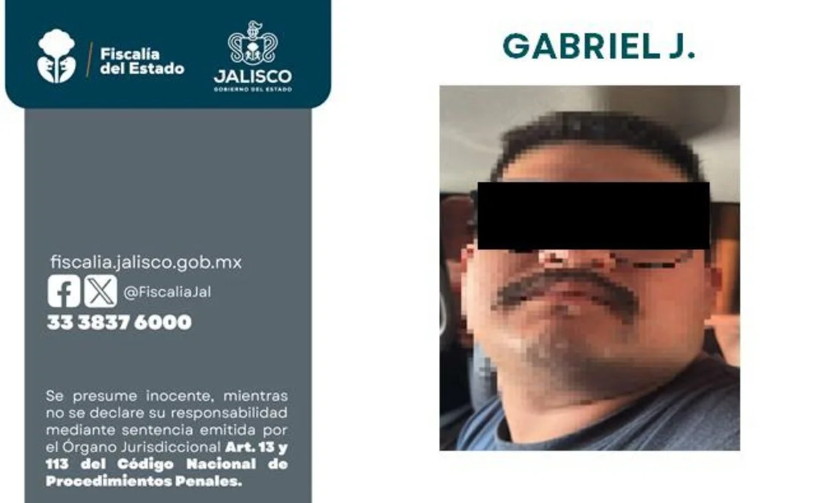 Uno de los expolicías capturados en relación a Teuchitlán.