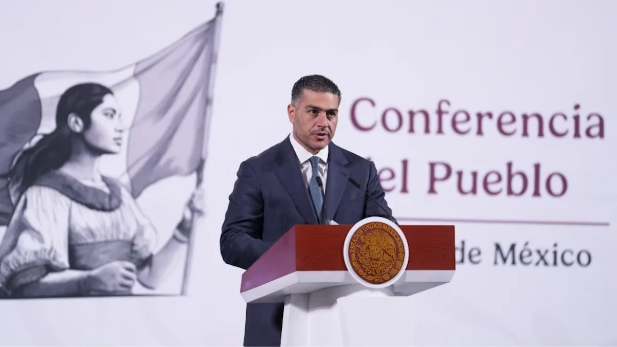 El secretario de Seguridad Omar García Harfuch.