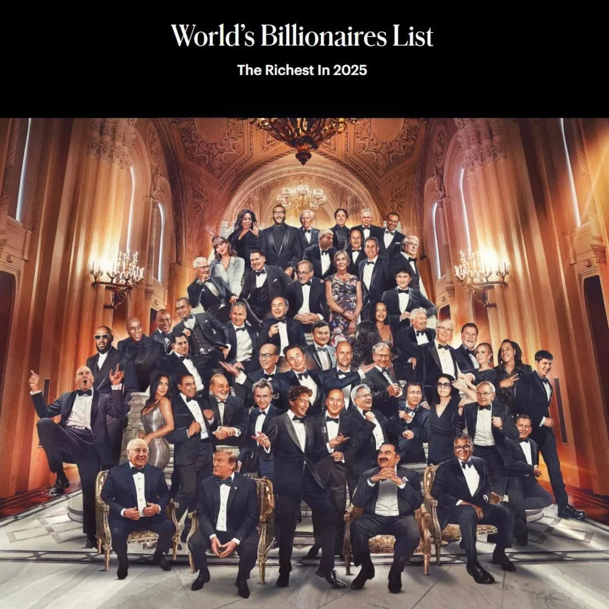 Forbes dio a conocer su lista de multimillonarios 2025.