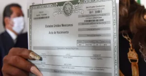 Cómo sacer tu acta de nacimiento en línea.