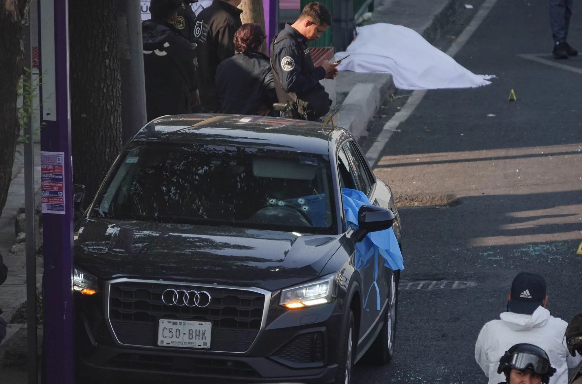 Asesinato Secretaria Particular Clara Brugada.