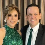 Maria del Pilar y su esposo.