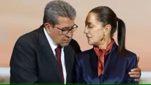 Ricardo Monreal y Claudia Sheinbaum.