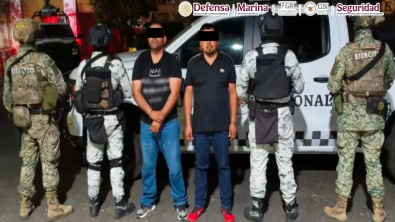 El Conejo y El Chilo fueron detenidos en Jalisco.