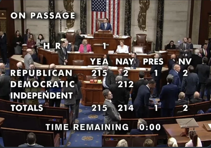 La votación en la Cámara de Representantes sobre el impuesto a remesas.