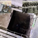 Internet satelital, un arsenal y un túnel en construcción en Aguaruto.