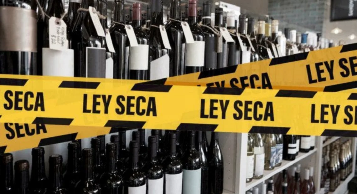 Ley Seca en la CDMX por elección judicial.
