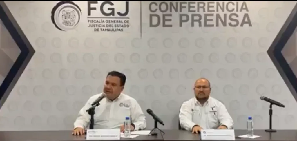 El fiscal de Tamaulipas Irving Barrios.