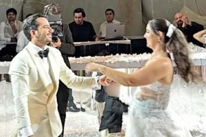 La lujosa boda del secretario de Bienestar, Pablo André Gordillo Oliveros.