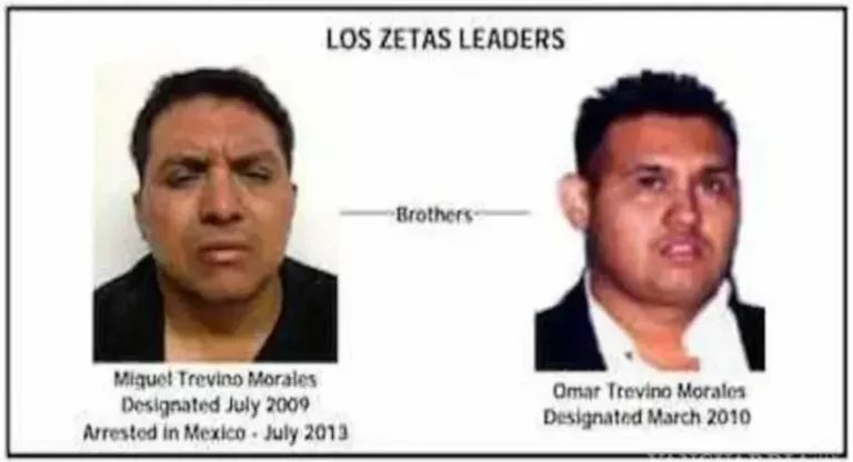 Los hermanos Miguel y Omar Treviño Morales, líderes de Los Zetas.
