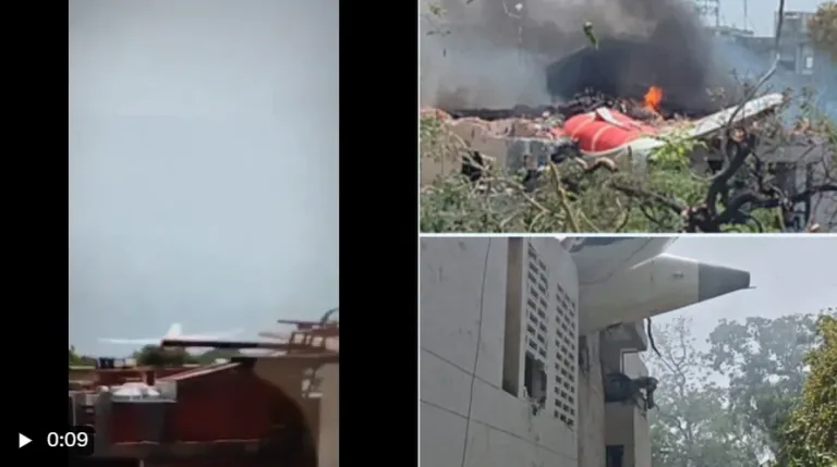 Trágico accidente aéreo en India.