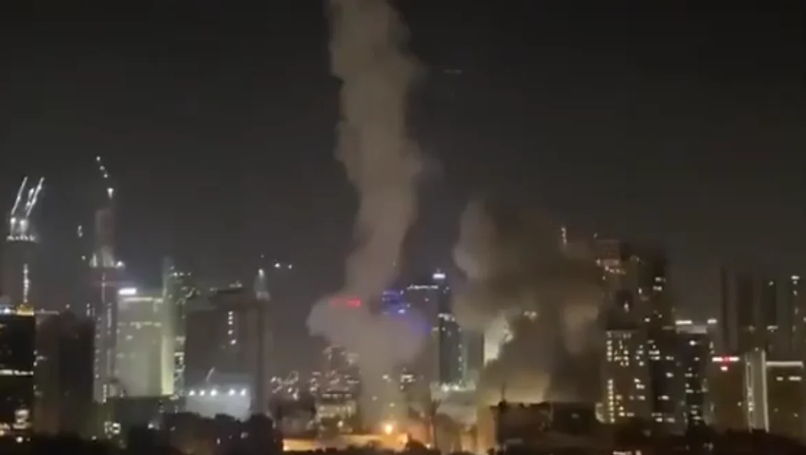 Ataque con misiles de Irán contra Israel.