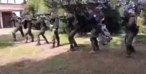 Imagen del video mostrado por el alcalde de Uruapan.