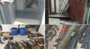 Al túnel se entraba por una caja fuerte.