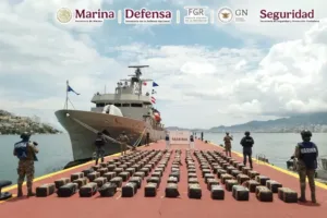 Narcosubmarino capturado en Guerrero.