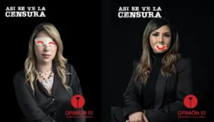 El colectio de periodistas de Opinión 51 alza la voz.