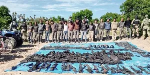 Alrededor de 27 personas del CJNG fueron detenidas en Aguascalientes.