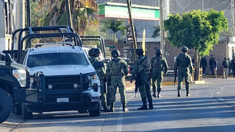 Enfrentamiento en Culiacán.