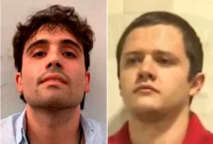 Ovidio Guzmán y El Menchito.