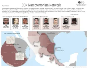 Sanciones para el Cártel del Noreste.