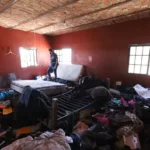Dormitorios en el rancho Izaguirre .