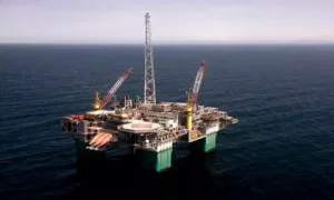 Plataforma Akal-R en la Sonda de Campeche.