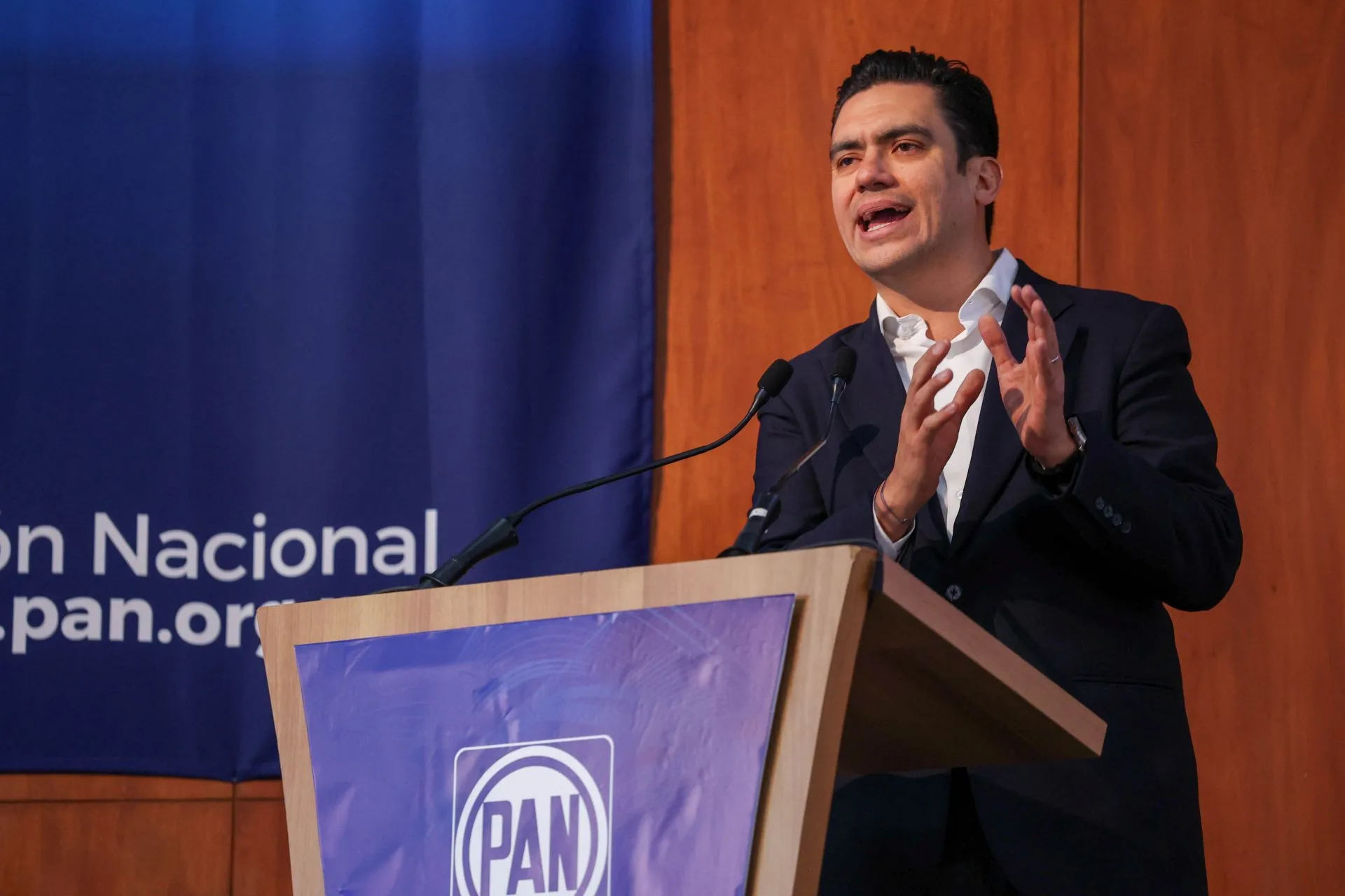 Jorge Romero, presidente del CEN del PAN.
