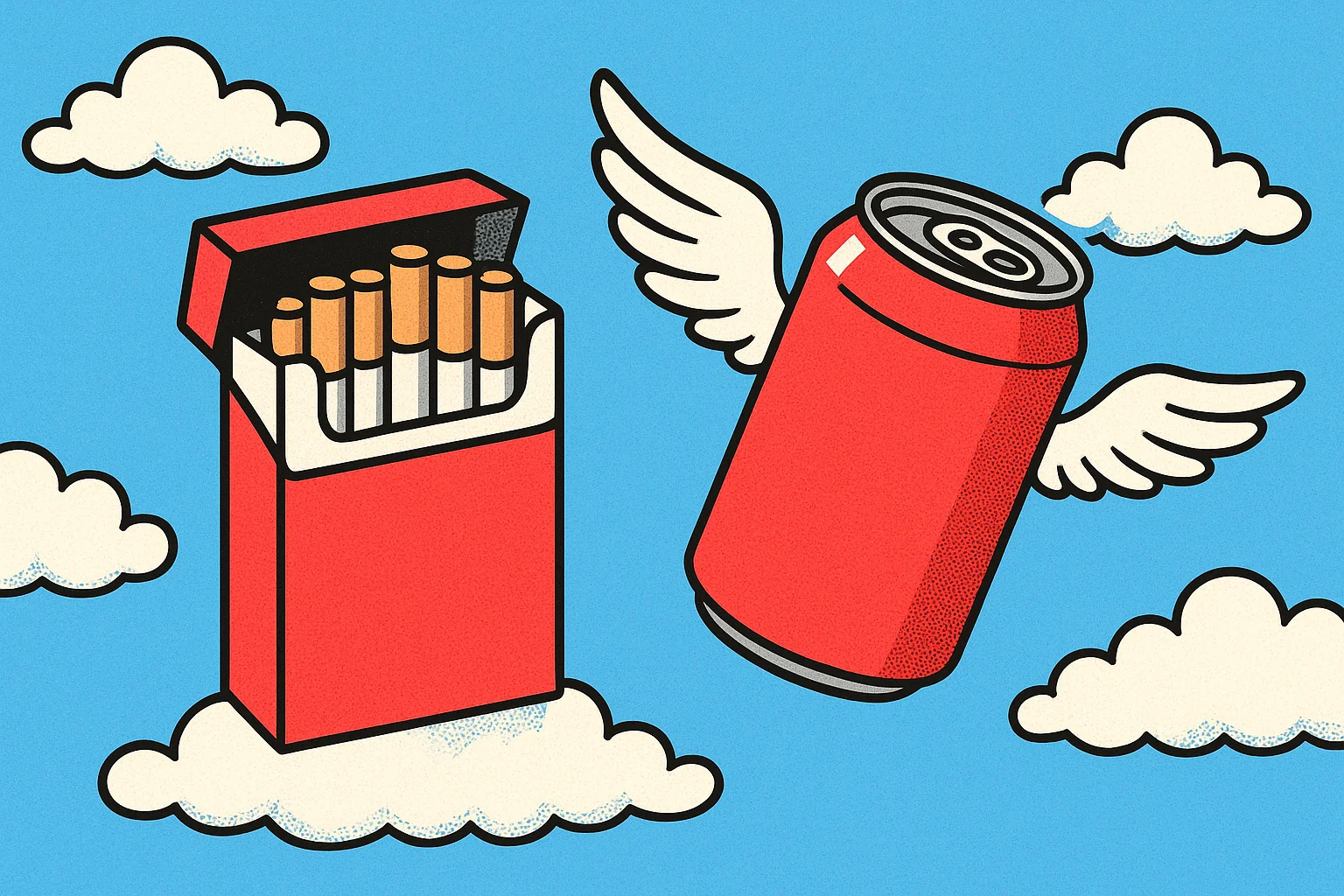 Cigarros y refresos estarán por las nubes con su nuevo precio.Cigarros y refresos estarán por las nubes con su nuevo precio.