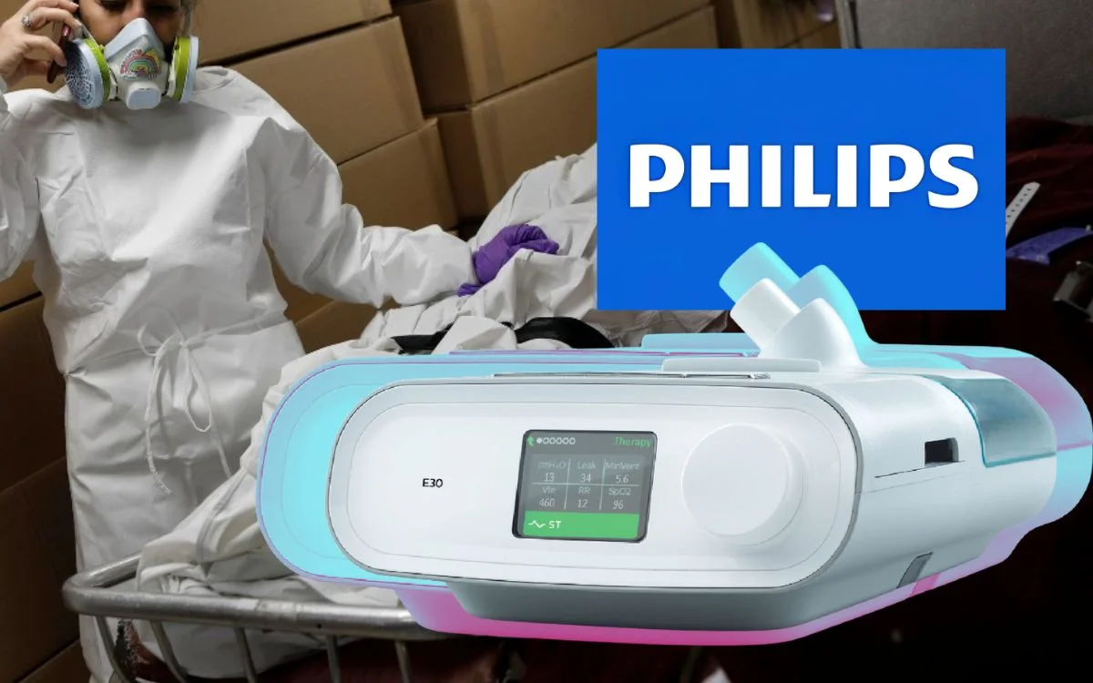 Ventiladores Philips E30 defectuosos.