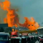 La explosión en Puente de la Concordia