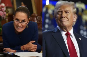 Donald Trump elogia y al mismo tiempo crítica a Sheinbaum.