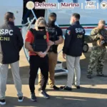 La imagen de Hernán Bermúdez de regreso a México.
