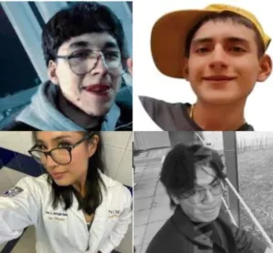 Alí Yael González Aranda, Irving Uriel Carrillo Reyes, “El Tachi”, Ana Daniela Barragán Ramírez, José Gabriel Hernández Méndez.