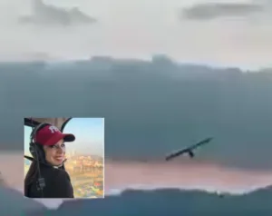 El lamentable accidente de Débora Estrella.