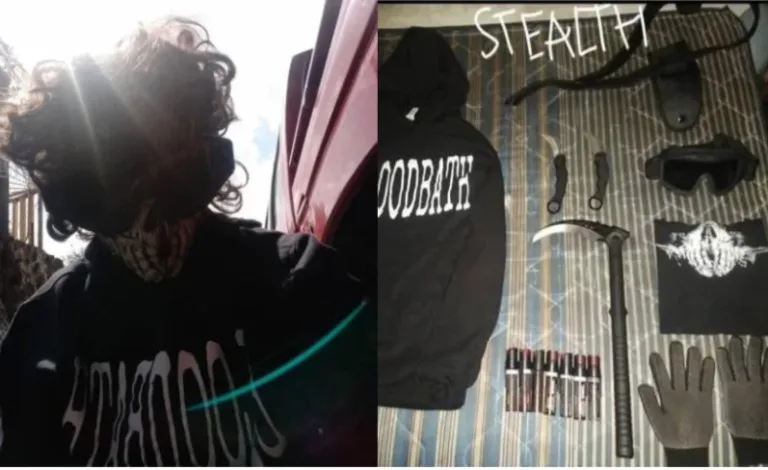 El atacante encapuchado aparentemente tenía todo planeado .