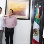 Hernán Bermúdez cuando fue desigando titular de Seguriad por Adán Augusto López.