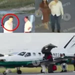 El senador Fernández Noroña hace giras en avión privado.